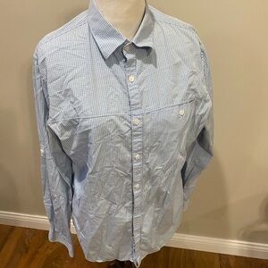 Calvin Klein Men's Blue Checkered Shirt